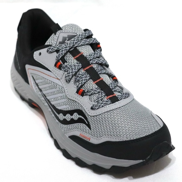 Saucony Men’s Excursion TR15 Trail/Athletic Shoes Alloy Scarlet Gray Black US 11 main image 4
